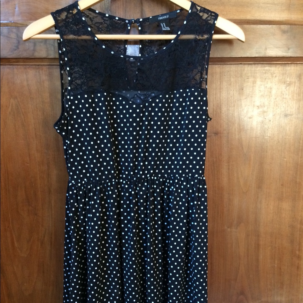 FOREVER 21 POLKA DOT DRESS